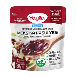 Yayla 150 gr Suyu Süzülmüş Haşlanmış Meksika Fasulyesi
