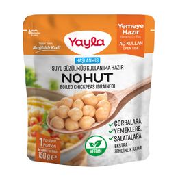 Yayla 150 gr Suyu Süzülmüş Haşlanmış Nohut