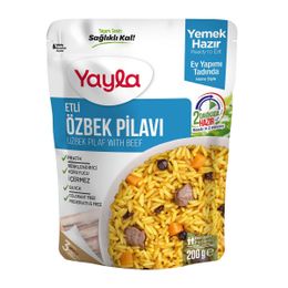 Yayla 200 gr Hazır Etli Özbek Pilavı