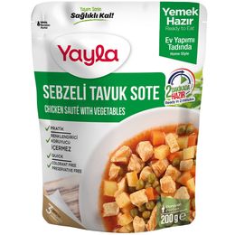 Yayla 200 gr Sebzeli Tavuk Sote