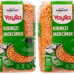 Yayla 2x500 gr Kırmızı Mercimek