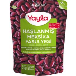 Yayla 400 gr Haşlanmış Meksika Fasülyesi