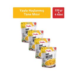 Yayla 4x220 gr Haşlanmış Tane Mısır