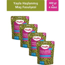 Yayla 4x400 gr Gurme Haşlanmış Maş Fasülye