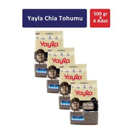 Yayla 4x500 gr Gurme Chia Tohumu