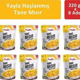 Yayla 8x220 gr Haşlanmış Tane Mısır