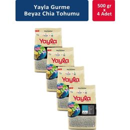 Yayla Gurme 4x500 gr Beyaz Chia Tohumu