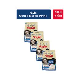 Yayla Gurme 4x500 gr Risotto Pirinç