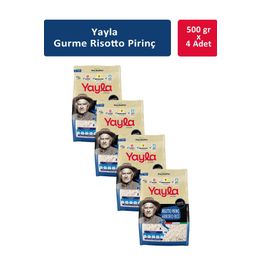 Yayla Gurme 4x500 gr Risotto Pirinç