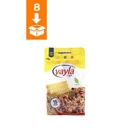 Yayla Gurme Fit 8 x 360 gr Karışık Sebzeli Bulgur