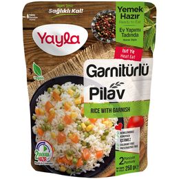 Yayla Hazır Garnitürlü 12x250 gr Pirinç Pilavı