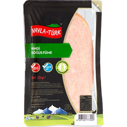 Yayla Türk 120 gr Dilimli Göğüs Füme