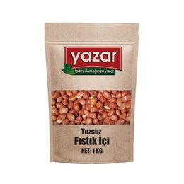 Yazar 1 kg Sade Çiğ Fıstık İçi