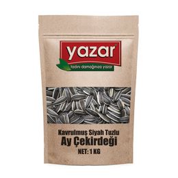 Yazar 1 kg Siyah Tuzlu Ay Çekirdeği