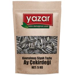 Yazar 1 kg Siyah Tuzlu Ay Çekirdeği