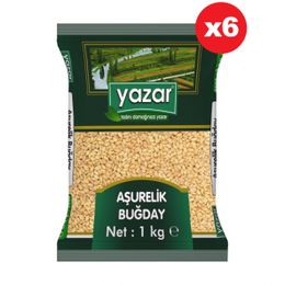 Yazar 1 kg x 6 Paket Aşurelik Buğday