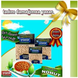Yazar 12x1 kg 12 ml Beyaz Nohut