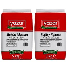 Yazar 2 x 5 kg Buğday Nişastası