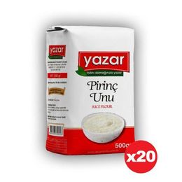 Yazar 20x500 gr Sade Pirinç Un
