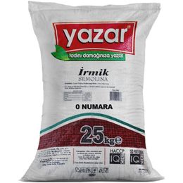 Yazar 25 kg 0 Numara İrmik