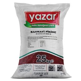 Yazar 25 Kg Basmati Pirinç
