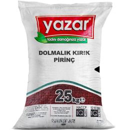 Yazar 25 kg Dolmalık Kırık Pirinç