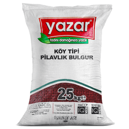Yazar 25 Kg Köy Tipi Pilavlık Bulgur