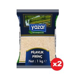 Yazar 2x1 kg Ata Tohumu Kırmızı Çizgili Yerli Pirinç