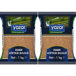 Yazar 2x1 kg Esmer Köftelik Bulgur