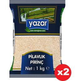 Yazar 2x1 kg Pilavlık Pirinç