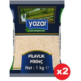 Yazar 2x1 kg Pilavlık Pirinç