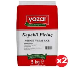 Yazar 2x5 kg Kepekli Pirinç