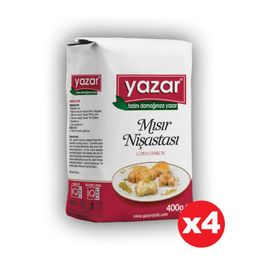 Yazar 4 x 400 gr Mısır Nişastası