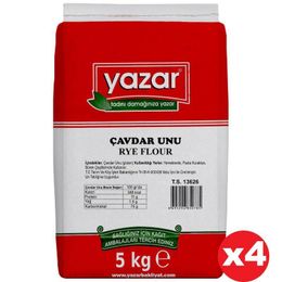 Yazar 4 x 5 kg Çavdar Unu