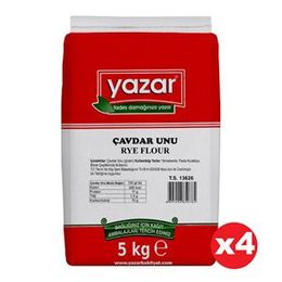 Yazar 4 x 5 kg Çavdar Unu