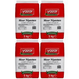 Yazar 4 x 5 kg Mısır Nişastası