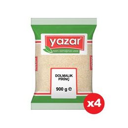 Yazar 4x900 gr Dolmalık Sütlaçlık Kırık Pirinç
