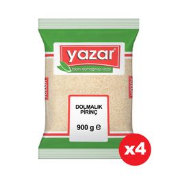 Yazar 4x900 gr Dolmalık Sütlaçlık Kırık Pirinç