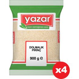 Yazar 4x900 gr Dolmalık Sütlaçlık Kırık Pirinç