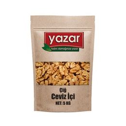 Yazar 5 kg Artvin Organik Ceviz İçi