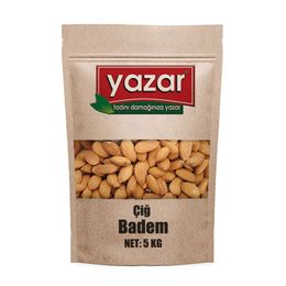 Yazar 5 kg Çiğ Badem İçi