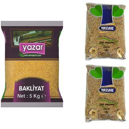Yazar 5 Kg Pilavlık Bulgur + 5 Kg Yeşil Mercimek
