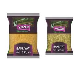 Yazar 5 kg Pilavlık Bulgur ve 2 kg Yeşil Mercimek