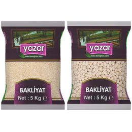 Yazar 5 kg Pilavlık Pirinç ve 5 kg Çumra Fasulye