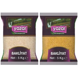 Yazar 5 kg Pilavlık Pirinç ve 5 kg Pilavlık Bulgur