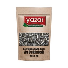 Yazar 5 kg Siyah Tuzlu Ay Çekirdeği