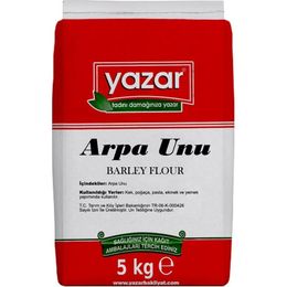 Yazar 5 kg Taş Değirmende Öğütülmüş Arpa Unu