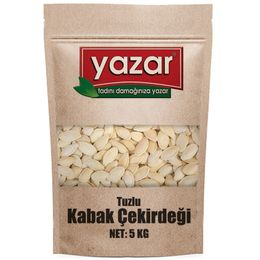 Yazar 5 kg Tuzlu Kabak Çekirdeği
