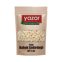 Yazar 5 kg Tuzlu Kabak Çekirdeği