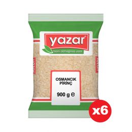 Yazar 900 Gr x 6 Paket Osmancık Pirinç